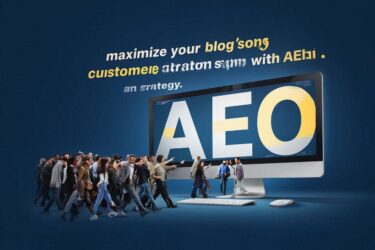 AEO戦略でブログ集客を最大化（Gemini）